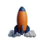 IshaanEx Digital rocket logo — the hub connecting your marketing tools