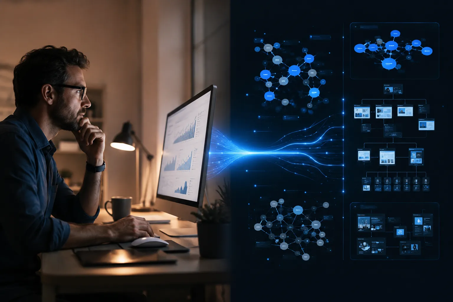 AI agents organising SEO research for a small BC business